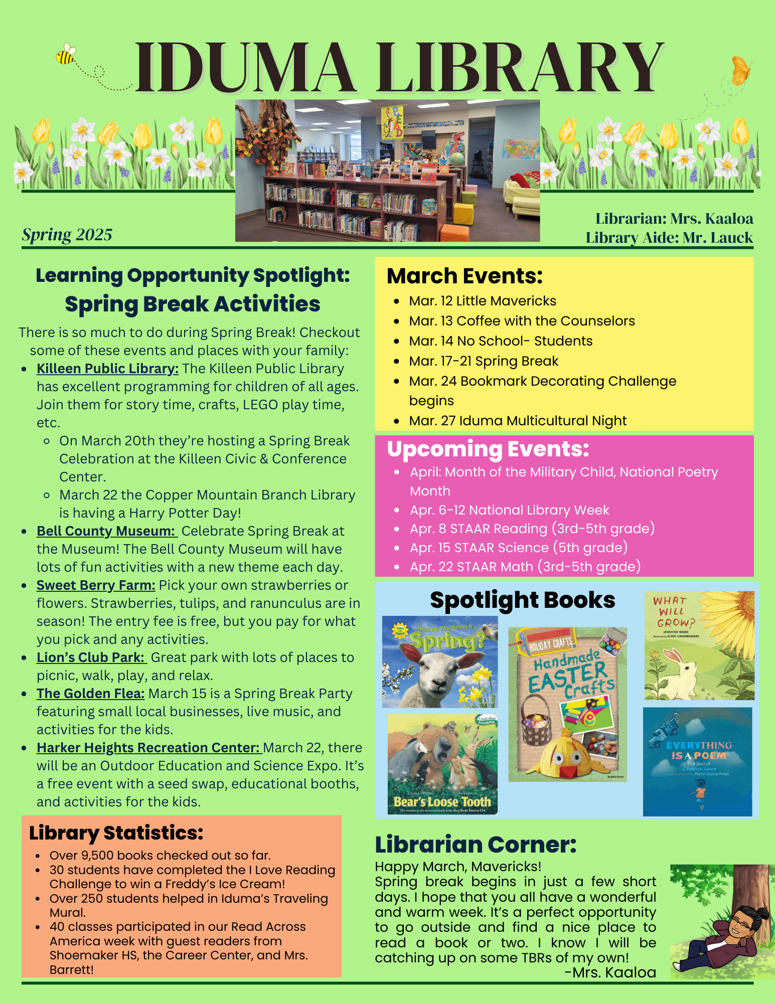 Spring 2025 Newsletter